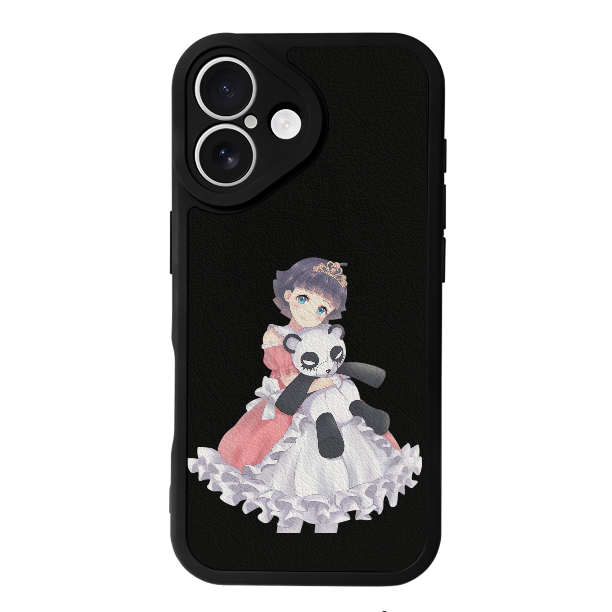 （画像用） NARUTO -ナルト- うずまき ヒマワリ Uzumaki Himawari 【iPhone 16シリーズ対応】シリコンスマホケース（レザー調） 材質：シリコン
